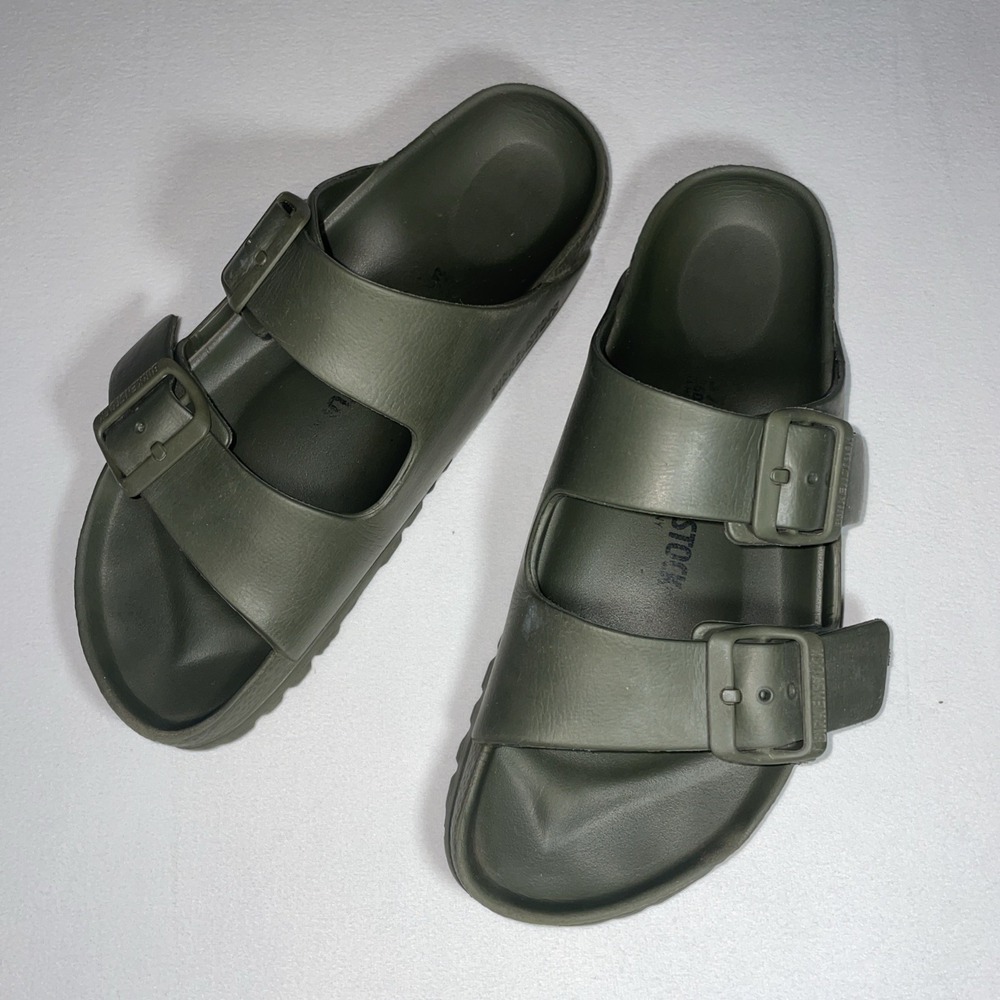 Birkenstock Arizona Essentials EVA Sandals Green Size 37